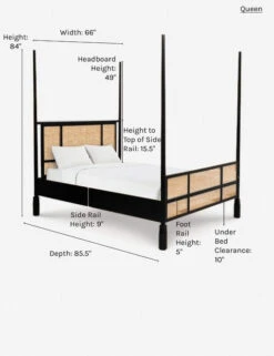 Kaira Poster Bed -Lulu and Georgia Store kaira poster bed queen 1 1
