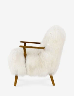 Kora Accent Chair -Lulu and Georgia Store kora armchair mongolia cream fur 3 1564991625 1 46496821 2e3f 4263 bd71 72b3b8a86590