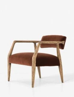 Larabee Accent Chair -Lulu and Georgia Store larabee arm chair burnt auburn 8 1 1 67fd3ba3 33f3 4193 b44e 4b5ab744b407