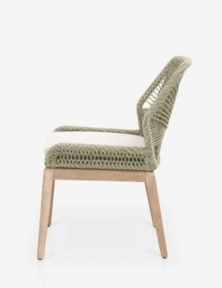London Indoor / Outdoor Dining Chair -Lulu and Georgia Store loom outdoor limited edition dining chair moss gray teak 1 03