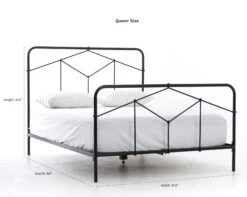 Maddie Bed -Lulu and Georgia Store maddiequeendimensions 1