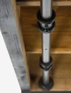 Mallory Bookcase With Ladder -Lulu and Georgia Store mallory bookcase with ladder black 6