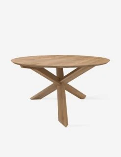 Marteena Round Dining Table -Lulu and Georgia Store marteena round dining table oak 3 1564991625 1 a838adbd 295d 476a b367 2868b8472e67