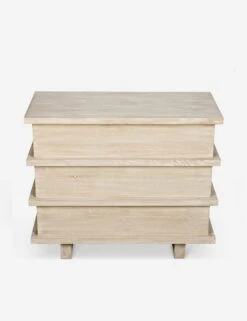 Corliss 3-Drawer Dresser, White Wash -Lulu and Georgia Store ow280 s 10 lg