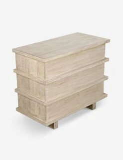 Corliss 3-Drawer Dresser, White Wash -Lulu and Georgia Store ow280 s 11 lg