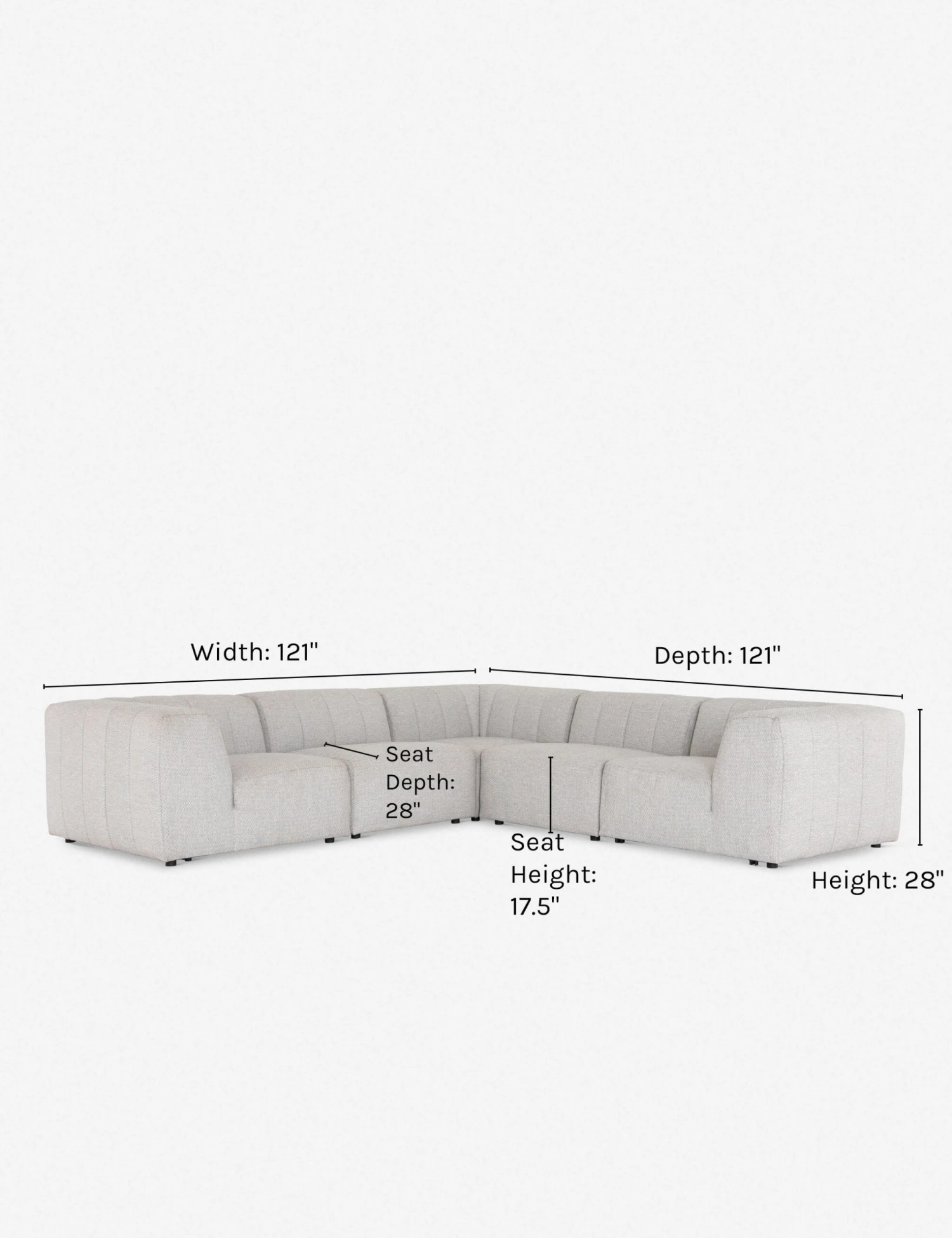 Phillipa Indoor / Outdoor Corner Sectional Sofa 6 Phillipa Indoor / Outdoor Corner Sectional Sofa - Image 6