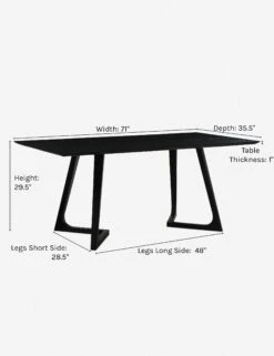 Reya Dining Table 15 Reya Dining Table -Lulu and Georgia Store reya dining table