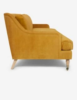 Rivington Sofa By Ginny Macdonald -Lulu and Georgia Store rivington sofa velvet golden rod 2