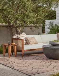 Clarabelle Indoor / Outdoor Stool -Lulu and Georgia Store roana rug living room 0743 site crop 3 899f1268 2f1e 41ac 9b44 0ca40e51c8fc