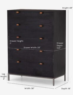 Rosamonde 5-Drawer Dresser -Lulu and Georgia Store rosamonde 5 drawer dresser 73e98279 fd30 4243 b13d a611f6dc8ab6