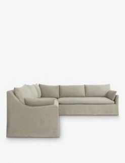 Portola Slipcover Corner Sectional Sofa 30 Portola Slipcover Corner Sectional Sofa -Lulu and Georgia Store sundry slipcover sectional flax l0457356 1