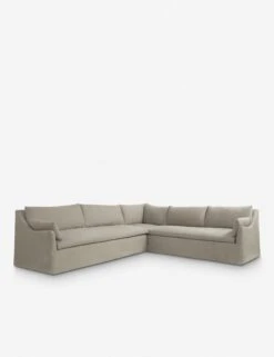 Portola Slipcover Corner Sectional Sofa 29 Portola Slipcover Corner Sectional Sofa -Lulu and Georgia Store sundry slipcover sectional flax l0457356 2