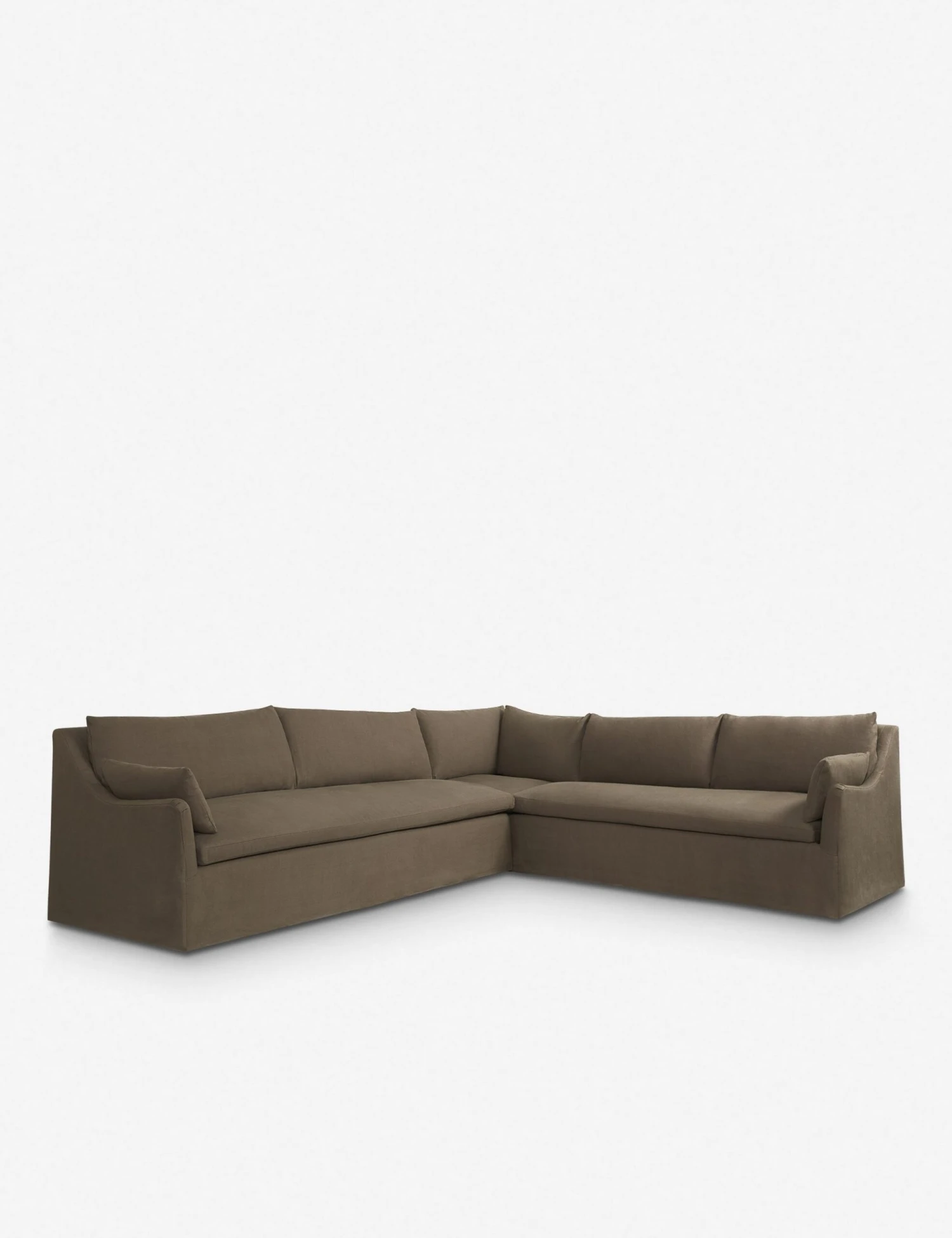 Portola Slipcover Corner Sectional Sofa 1 Portola Slipcover Corner Sectional Sofa
