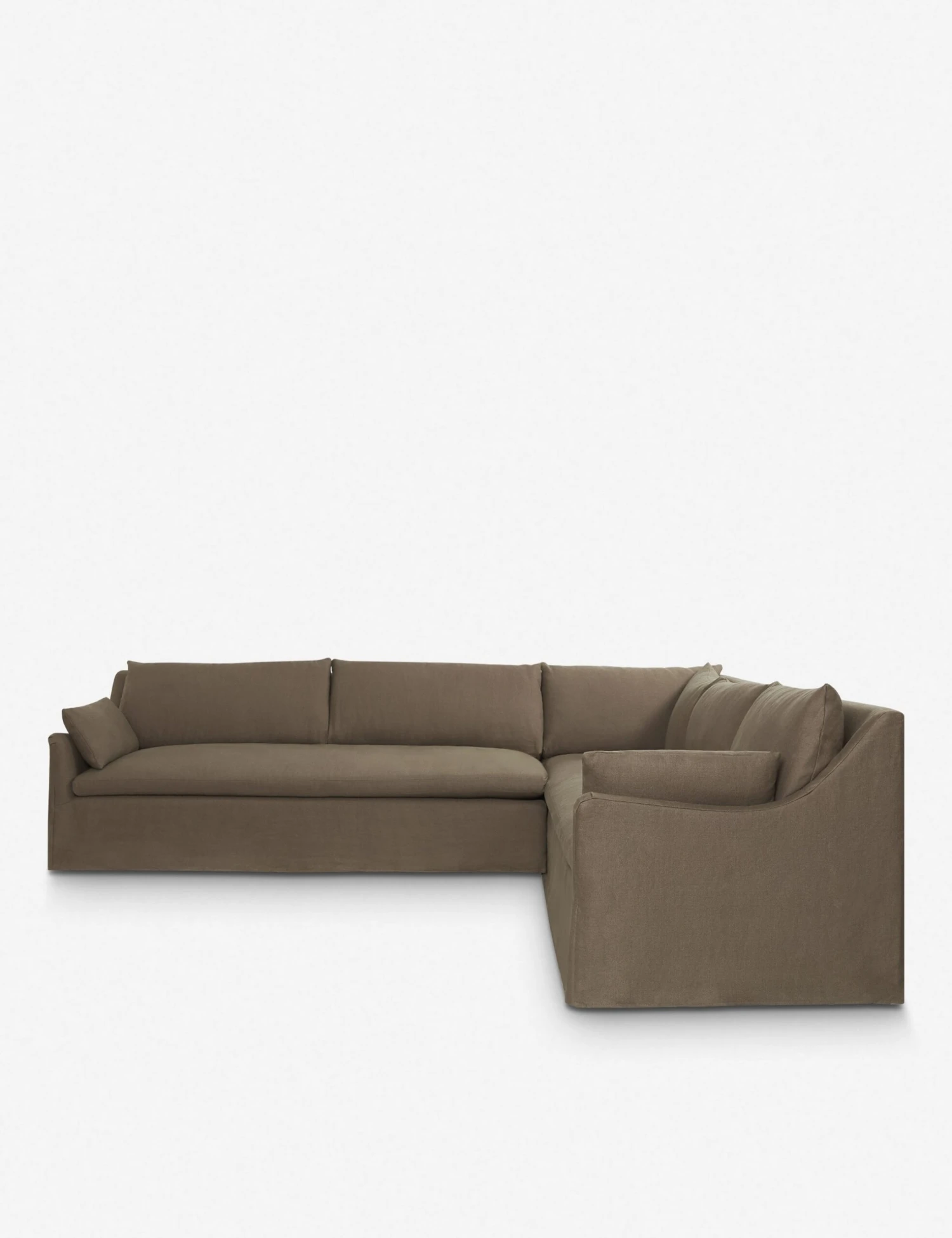 Portola Slipcover Corner Sectional Sofa 4 Portola Slipcover Corner Sectional Sofa - Image 4