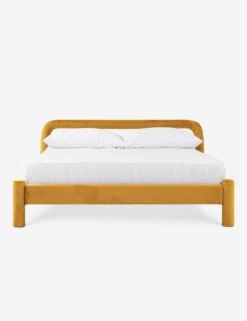 Temi Platform Bed By Sun At Six -Lulu and Georgia Store temi bed Mostaza front Product