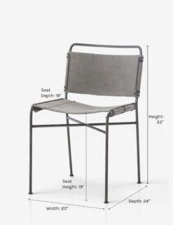 Trysta Dining Chair -Lulu and Georgia Store trysta dining chair gray 1 1564991625 1 e0c2732b 0ba4 47a2 8878 e18a86b0c355