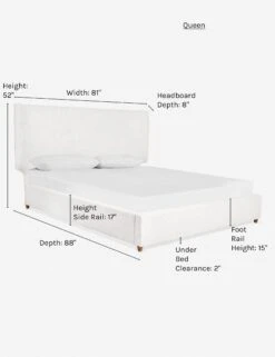 Valen Platform Bed -Lulu and Georgia Store valen bed opt white lebico 2 queen a3e83257 1bc6 426e 9b53 4f077b1f3cb8