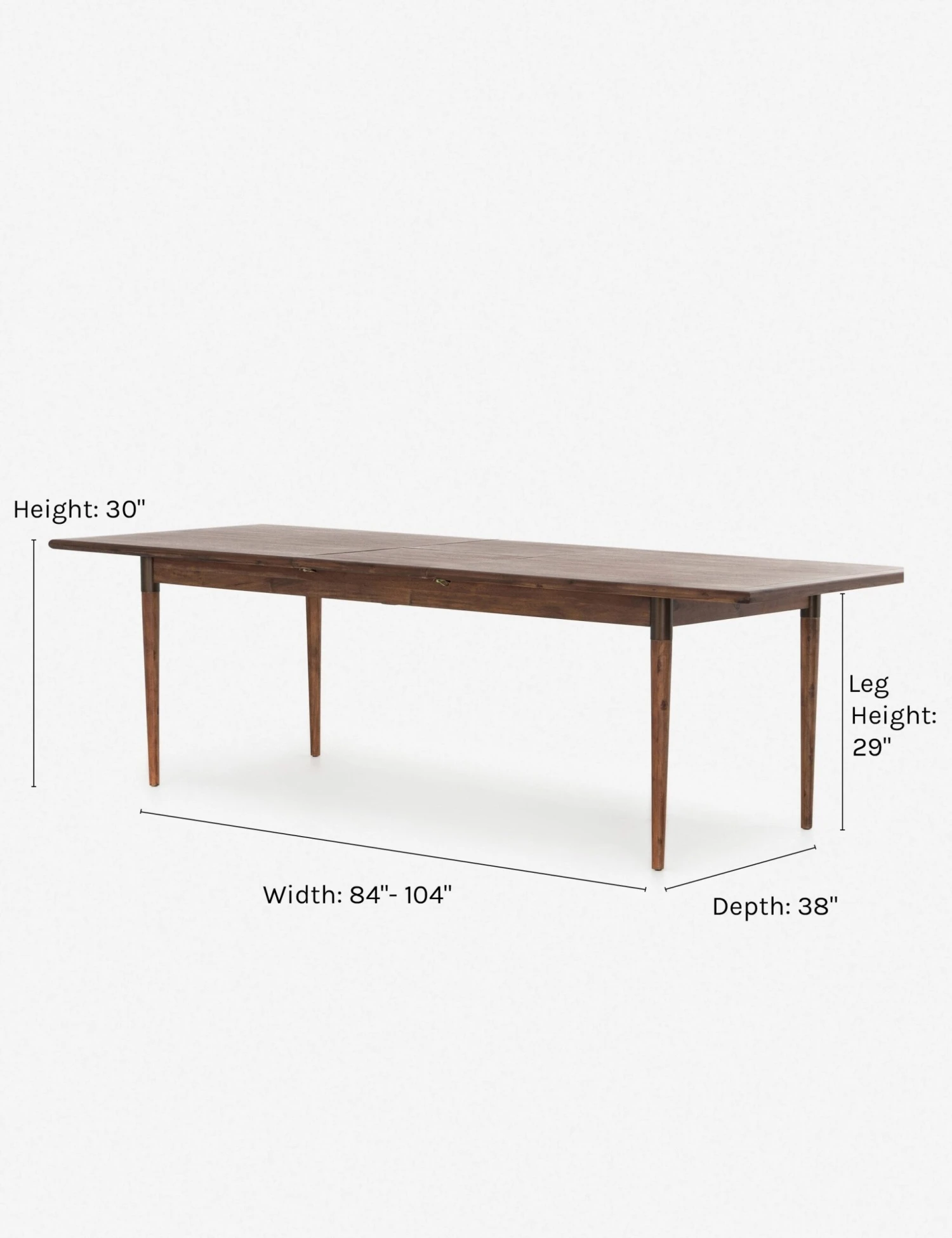 Lauren Extendable Dining Table 6 Lauren Extendable Dining Table - Image 6